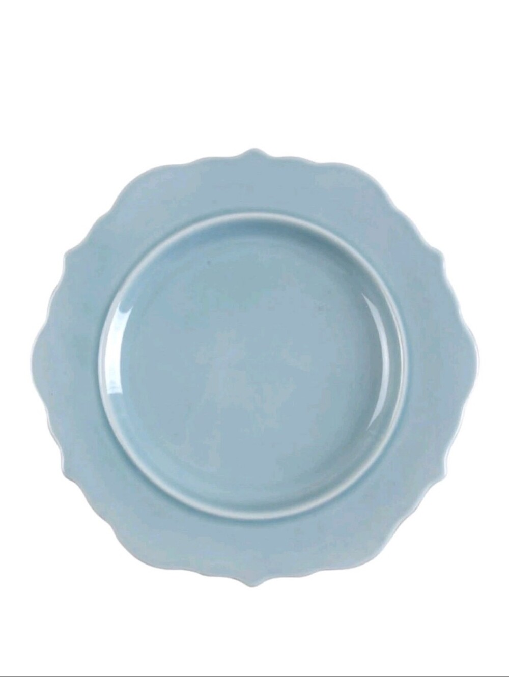 Threshold Wellsbridge Aqua Blue 11 Dinner Plates Lot Of 6 Home Kitchen Stoneware